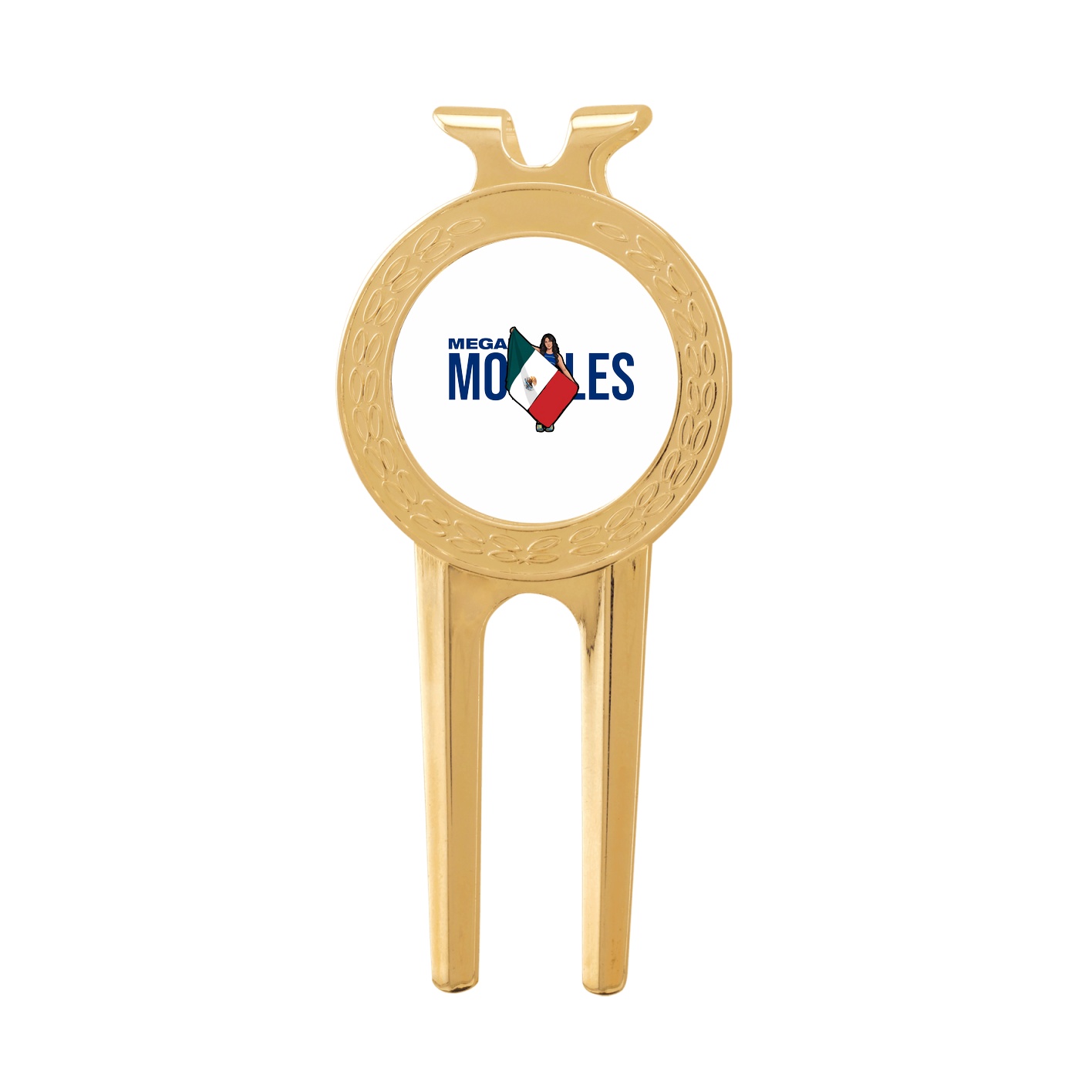 Divot Tool with Ball Marker — Player Name in Classic