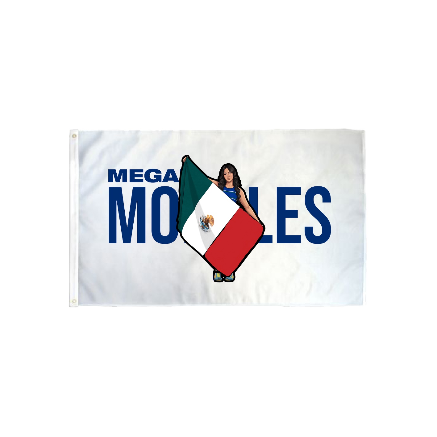 3x5 Flag — Player Name in Classic