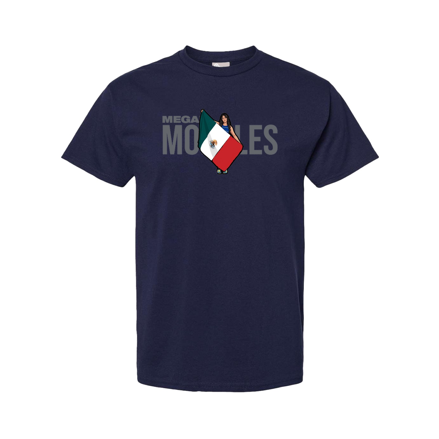 Tee — Player Name in Navy