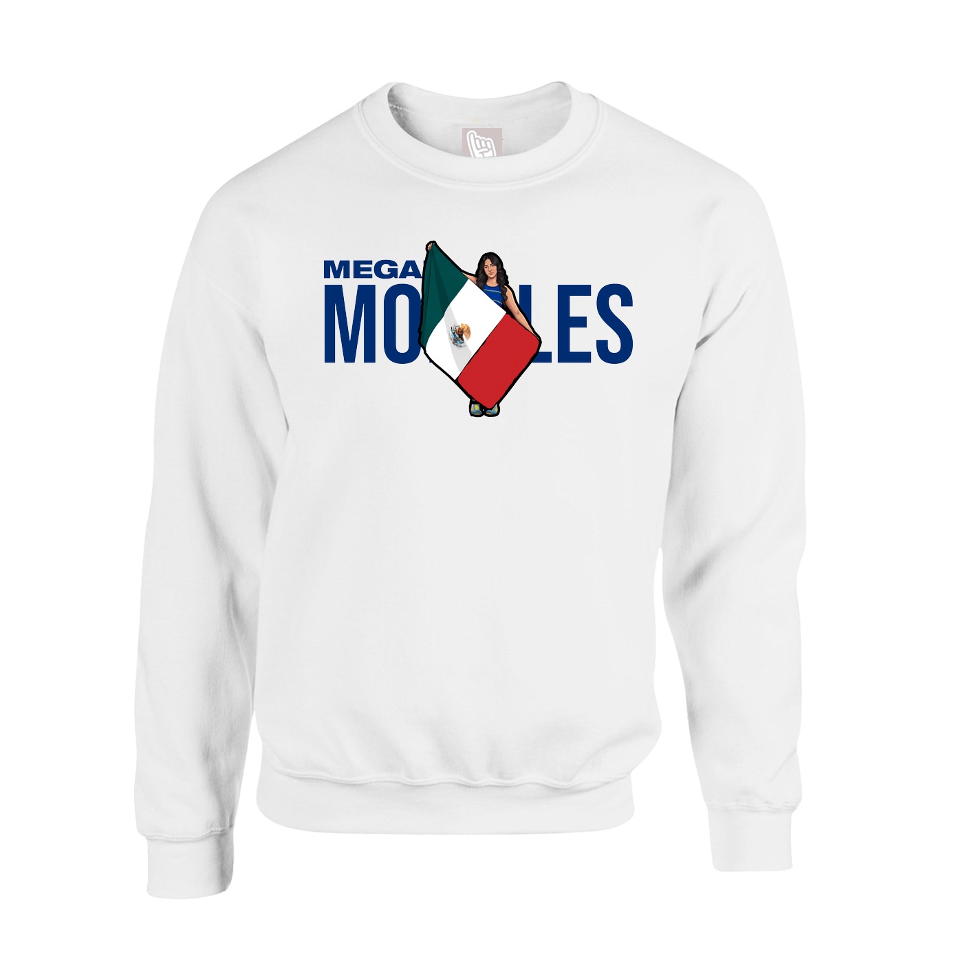 Fleece Crew — Player Name in White