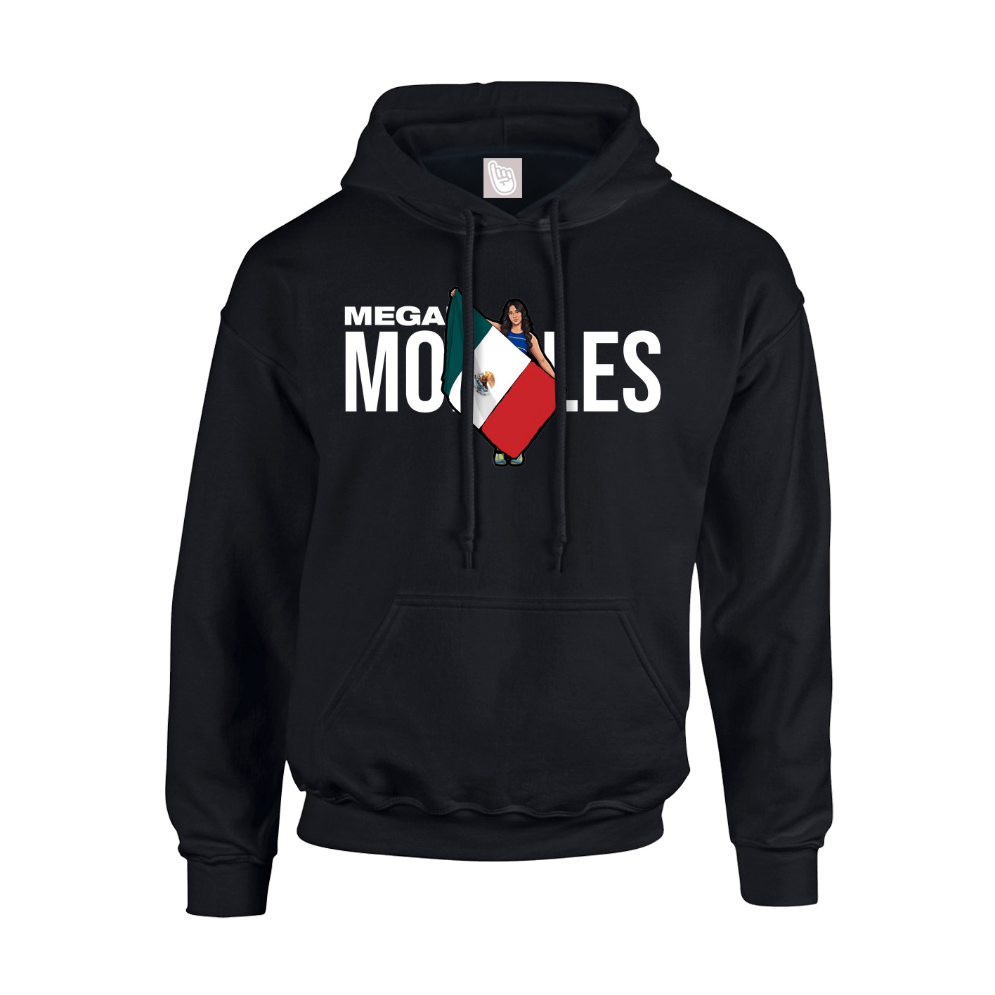Youth Hoodie — Player Name in Black