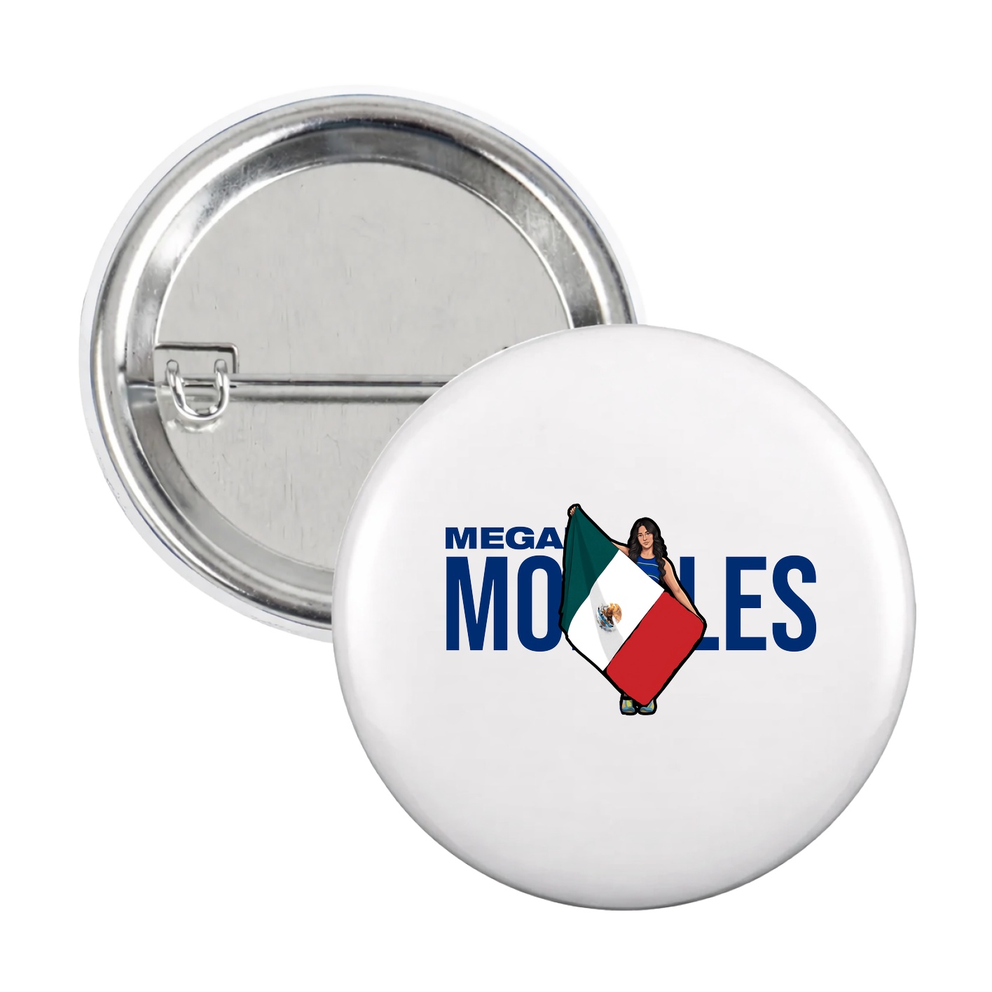 Game Day Button — Player Name in White