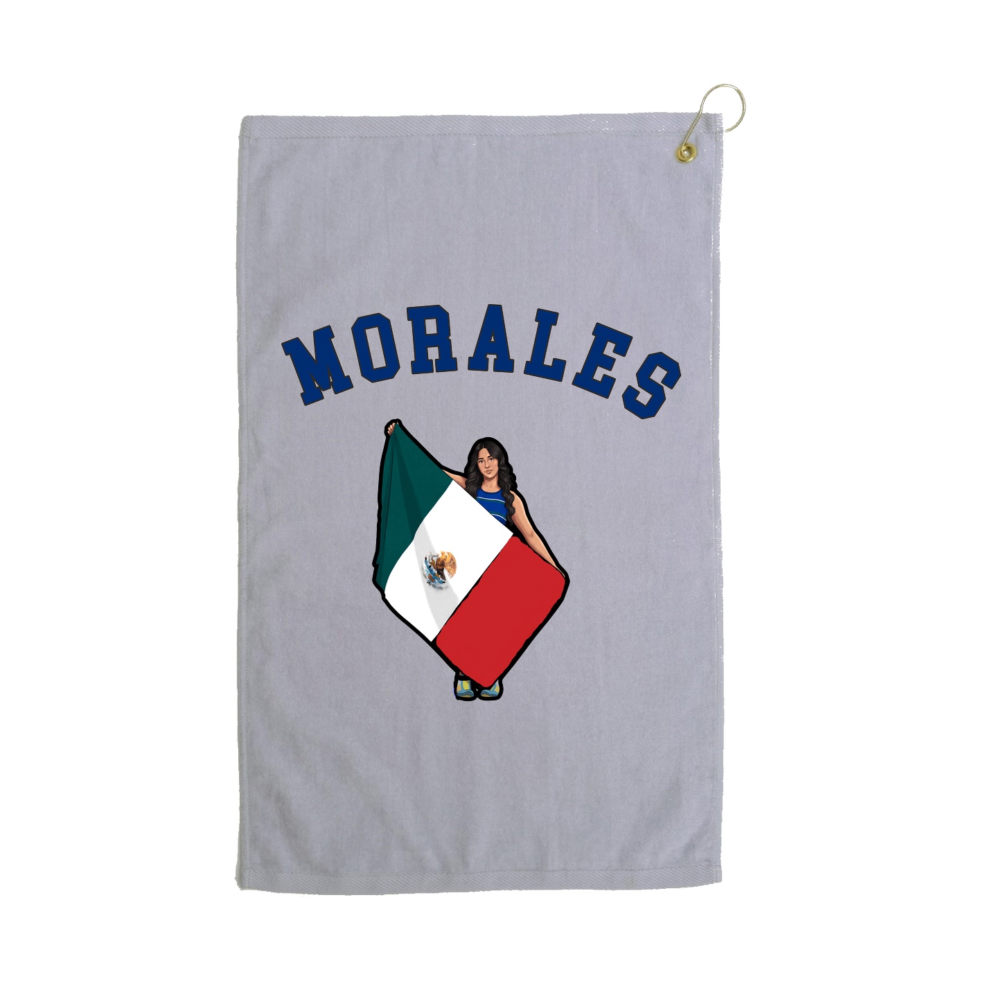 Golf Towel — Shirsey Arch in Grey