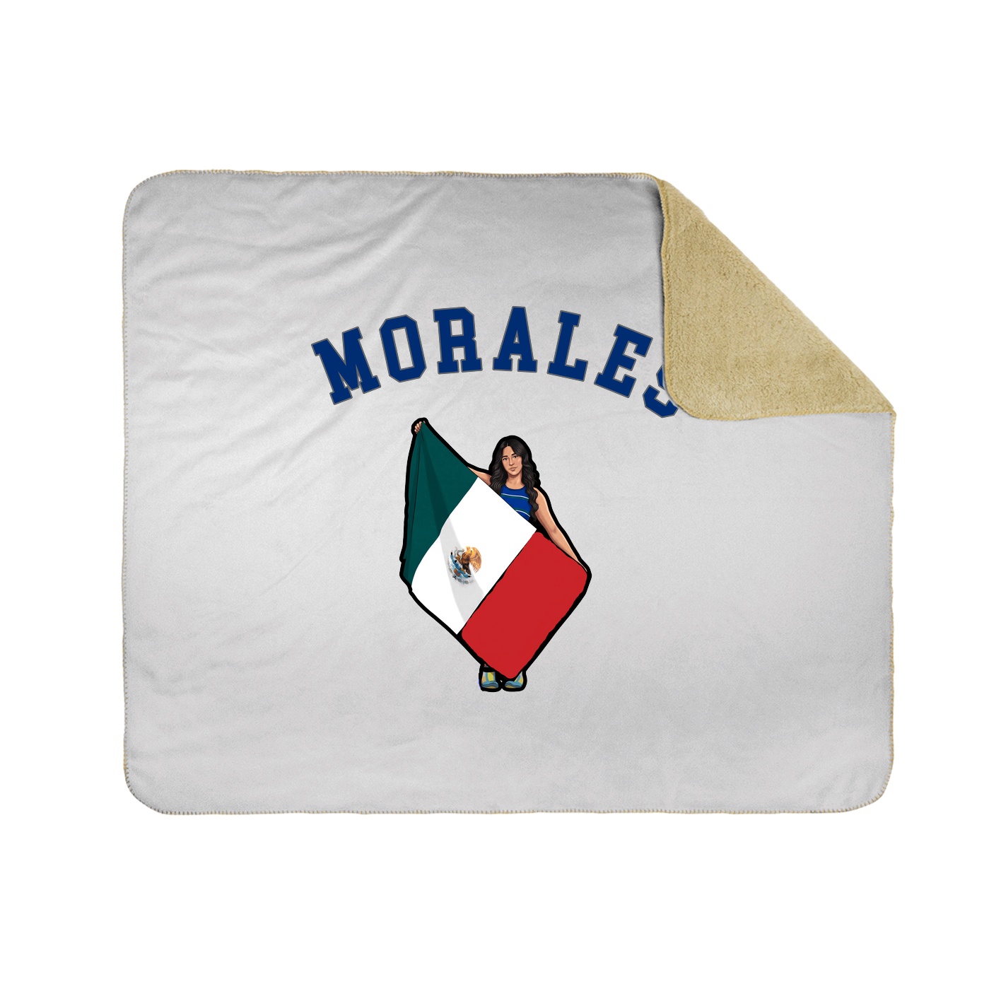 Throw Blanket — Shirsey Arch in White