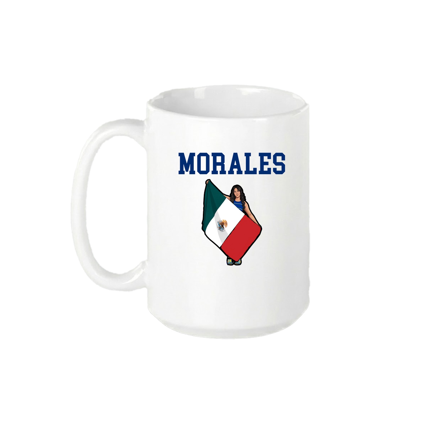15oz Coffee Mug — Shirsey in White