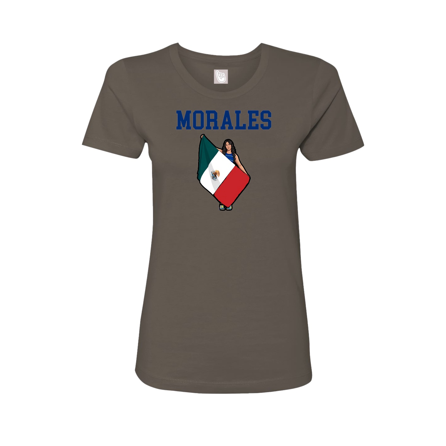 Fitted Women's Tee — Shirsey in Grey