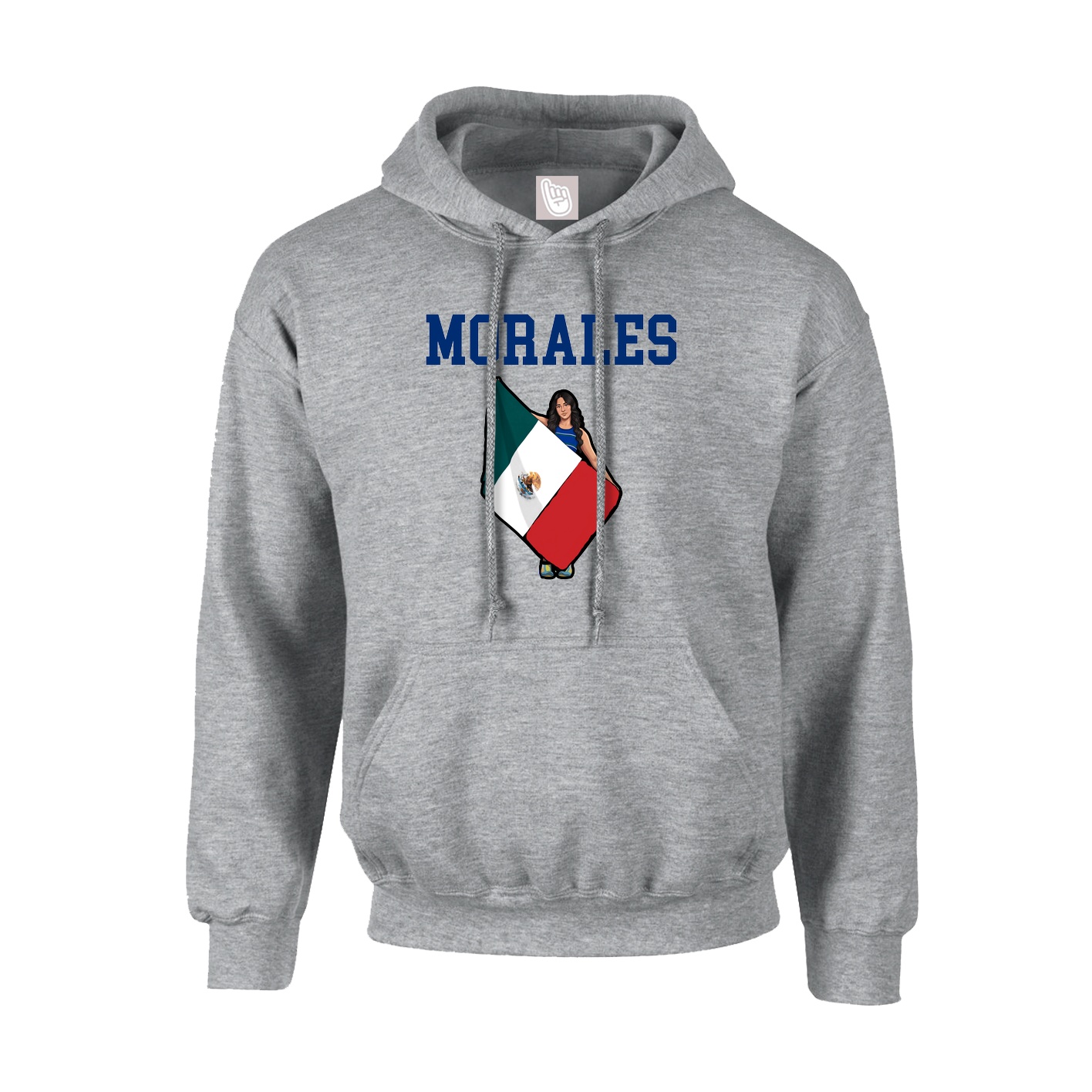 Hoodie — Shirsey in Grey