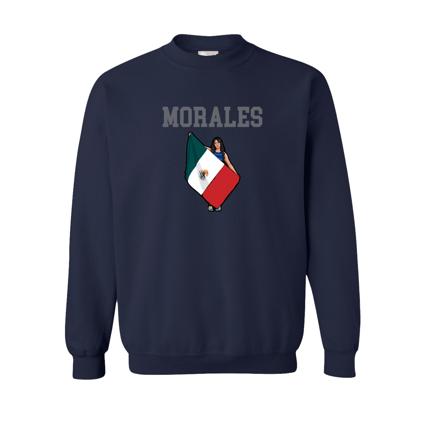 Fleece Crew — Shirsey in Navy