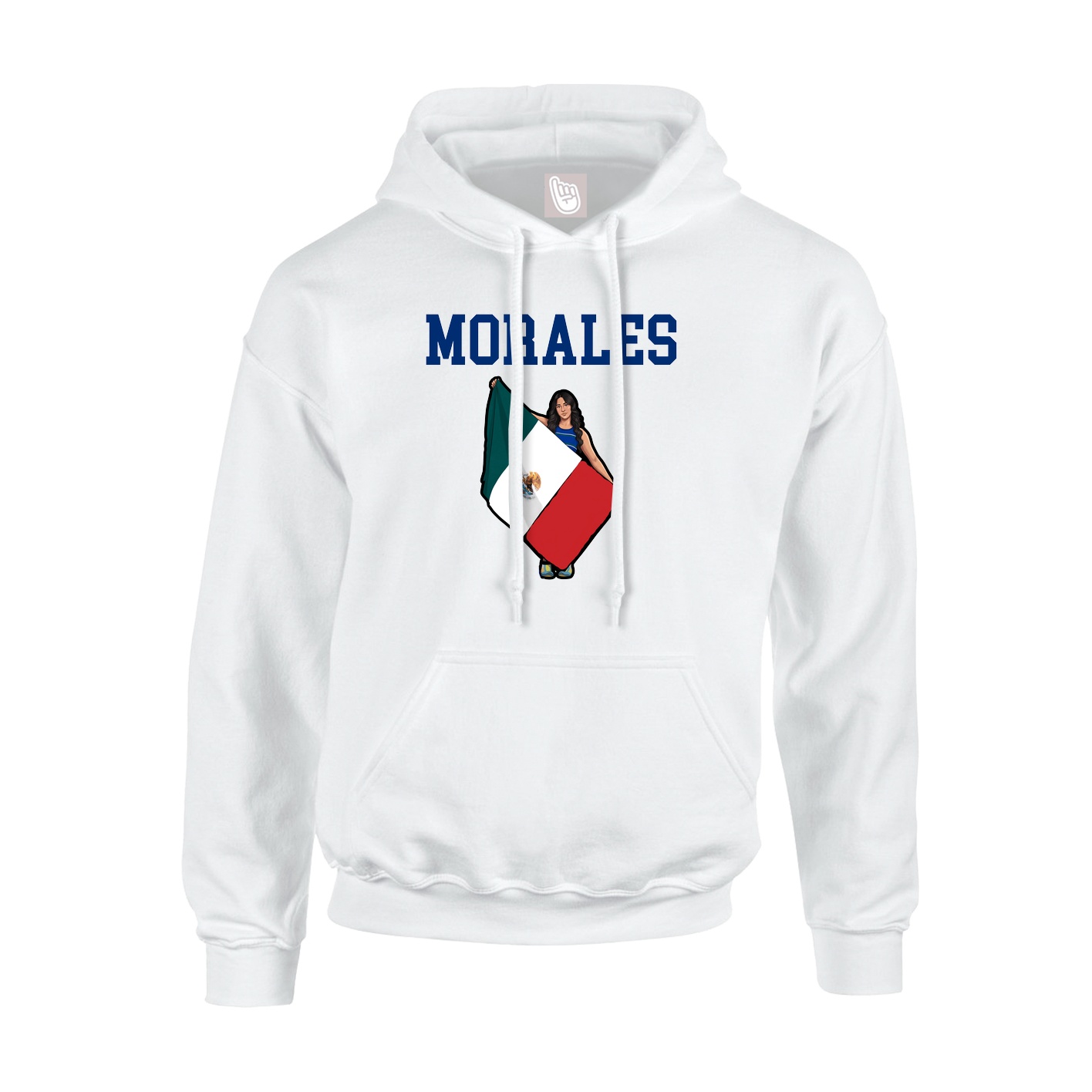 Youth Hoodie — Shirsey in White
