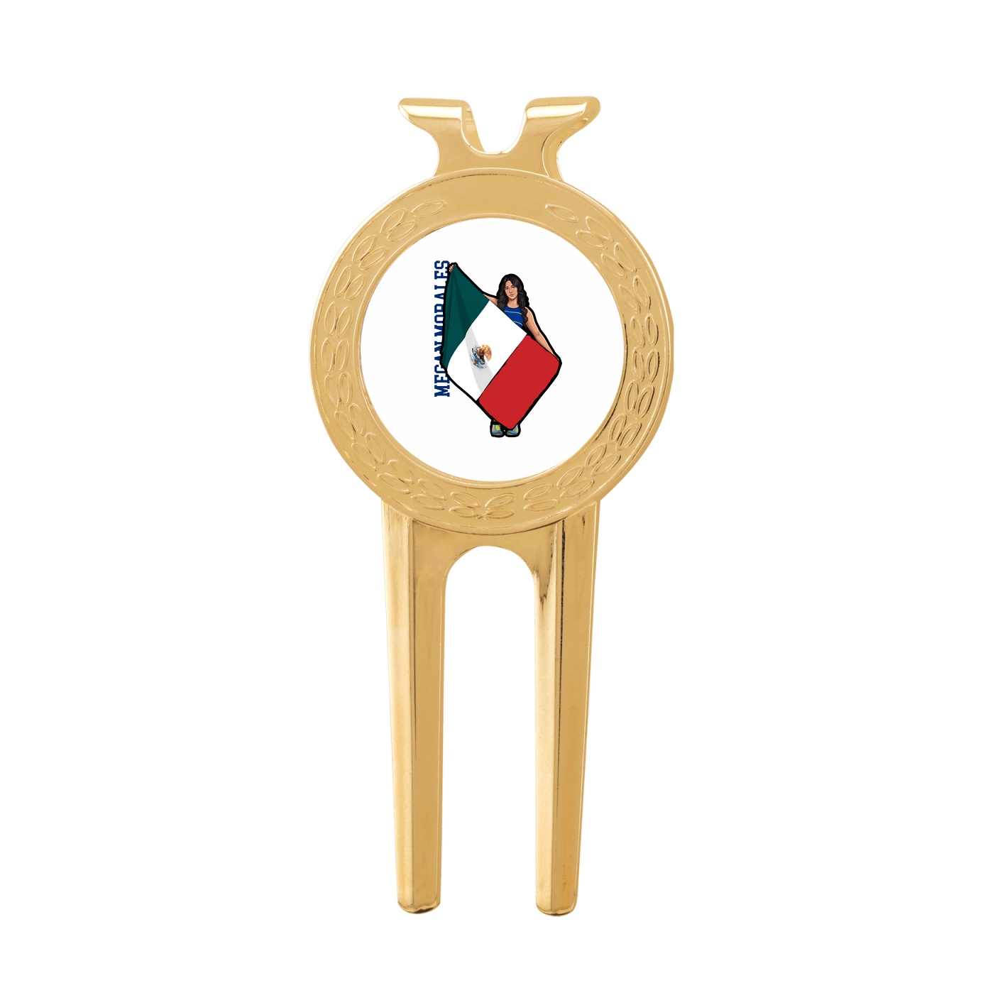 Divot Tool with Ball Marker — Name Vertical in Classic