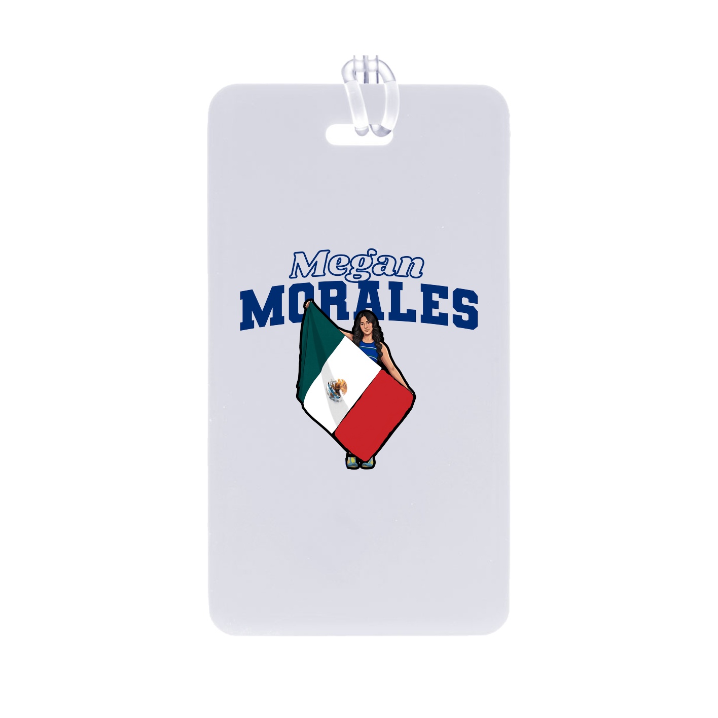 Bag Tag — Name Arch in Classic