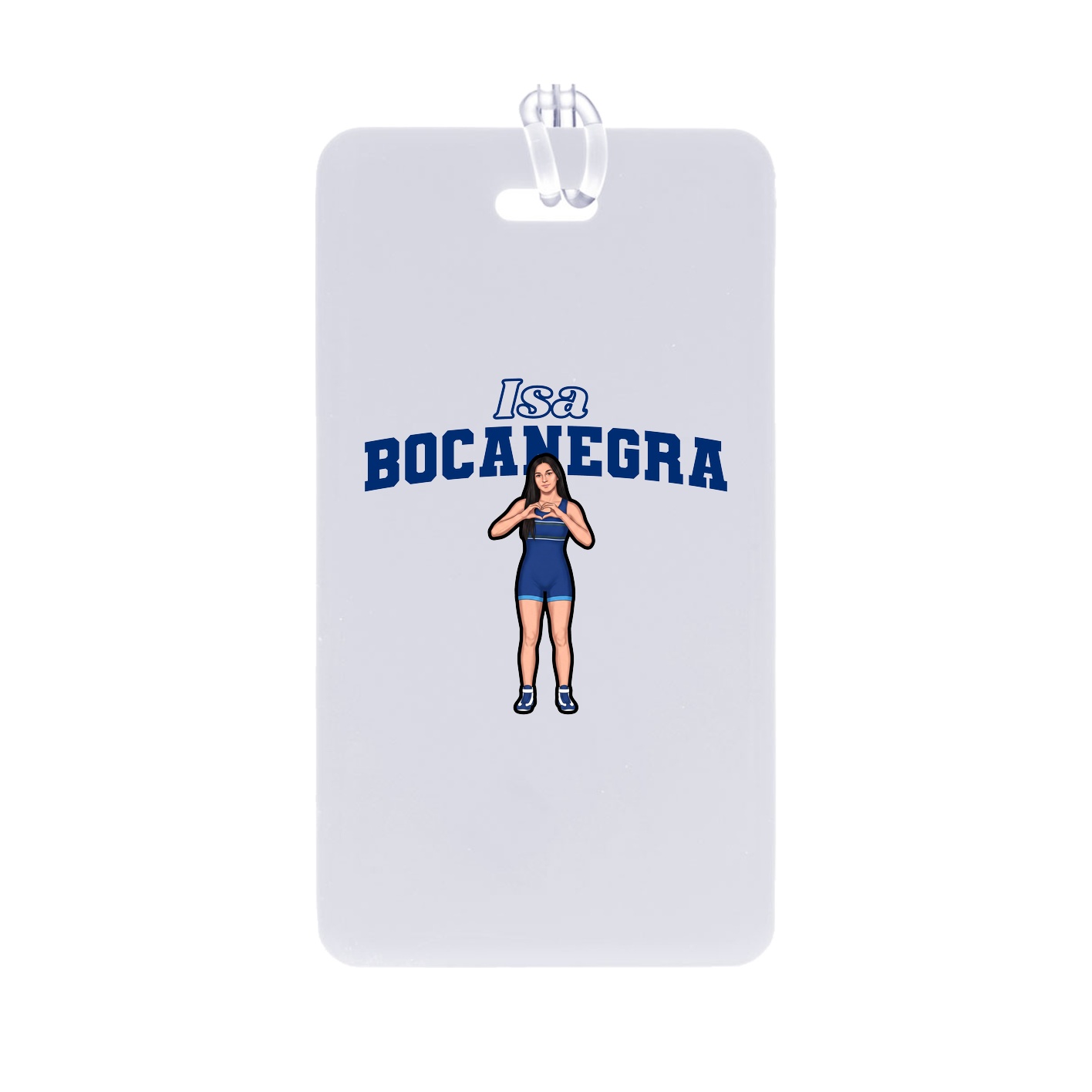 Bag Tag — Name Arch in Classic