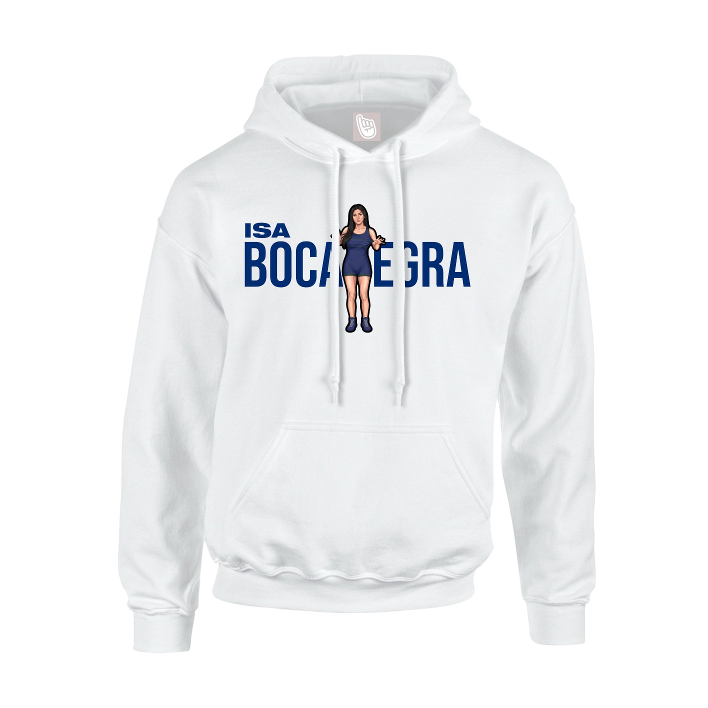 Hoodie — Player Name in White