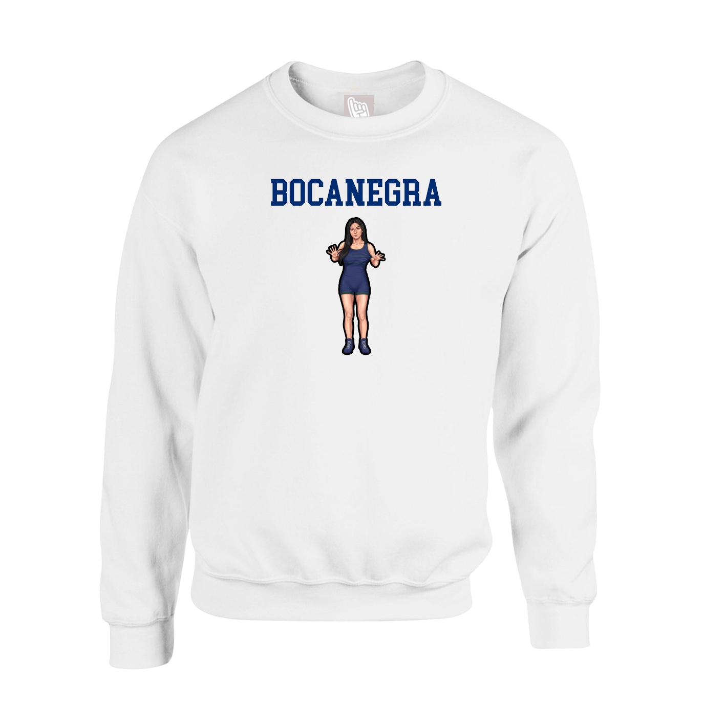Fleece Crew — Shirsey in White