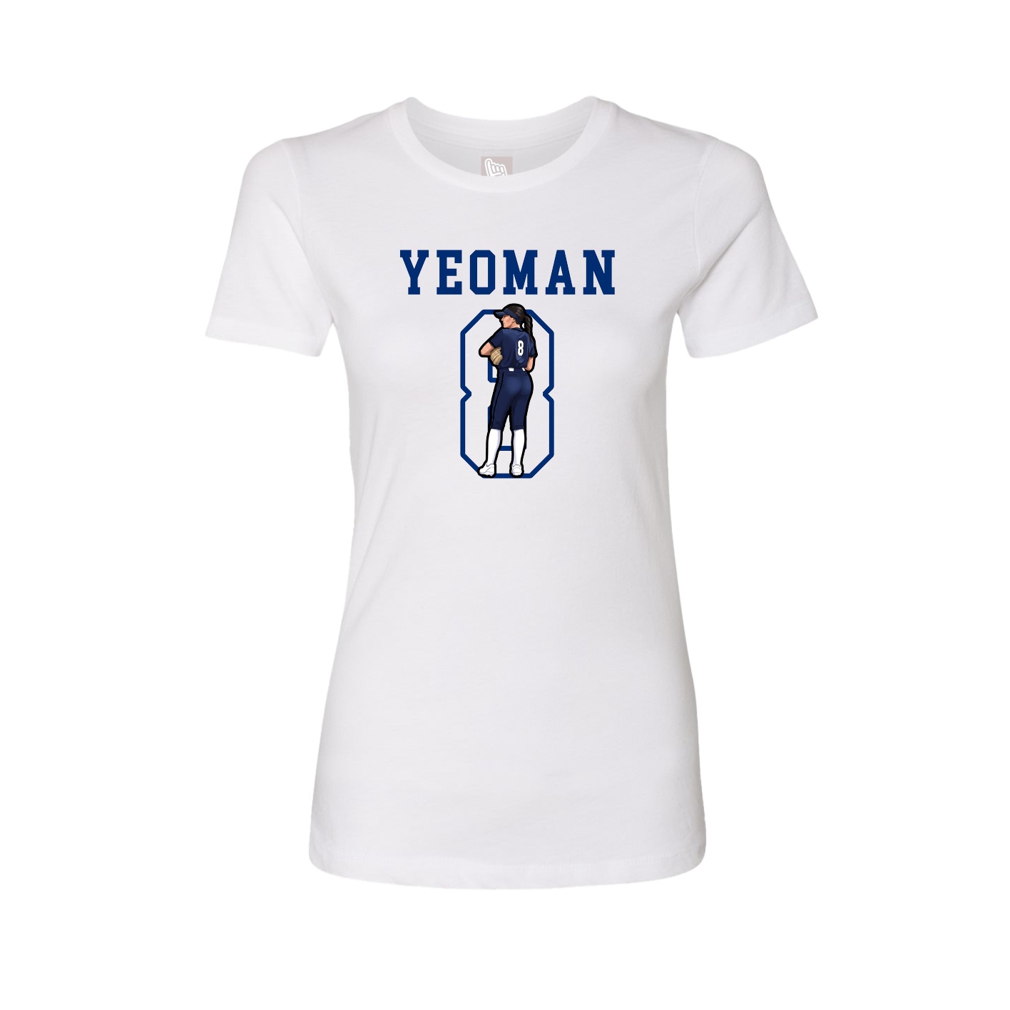 Fitted Women's Tee — Shirsey in White
