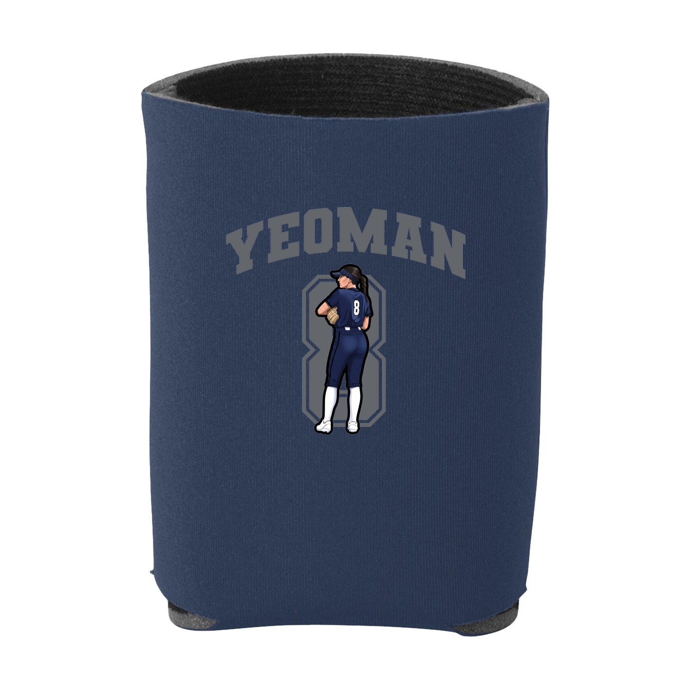 Can Holder — Number in Navy