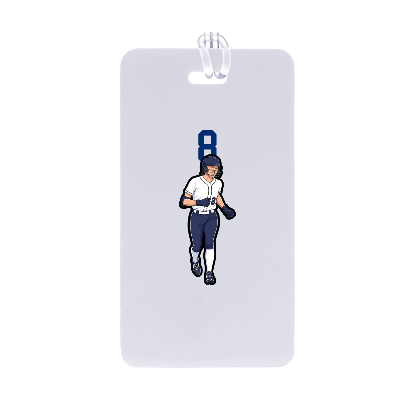 Bag Tag — Number Top in Classic