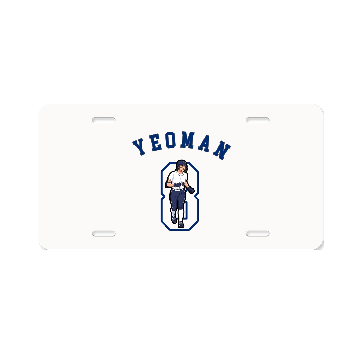 License Plate — Shirsey Arch in Classic