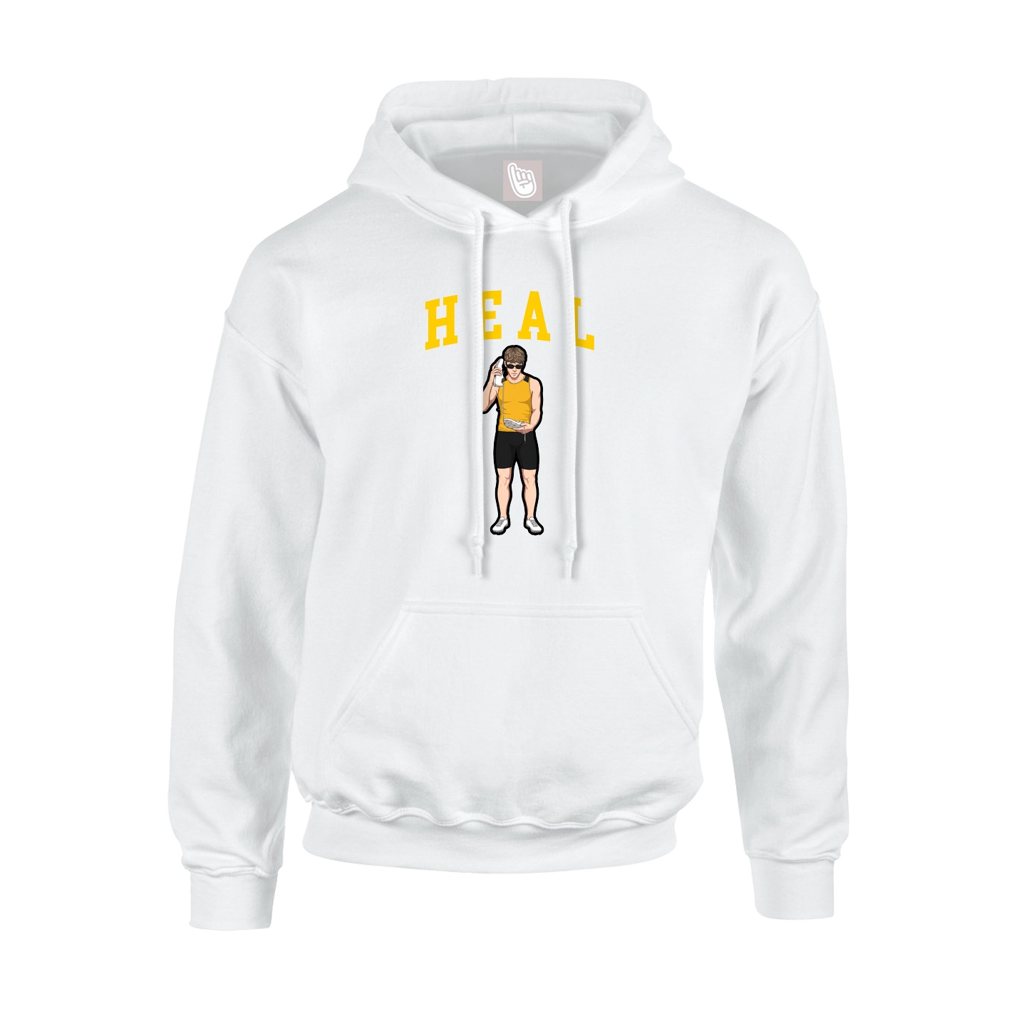 Youth Hoodie — Shirsey in White