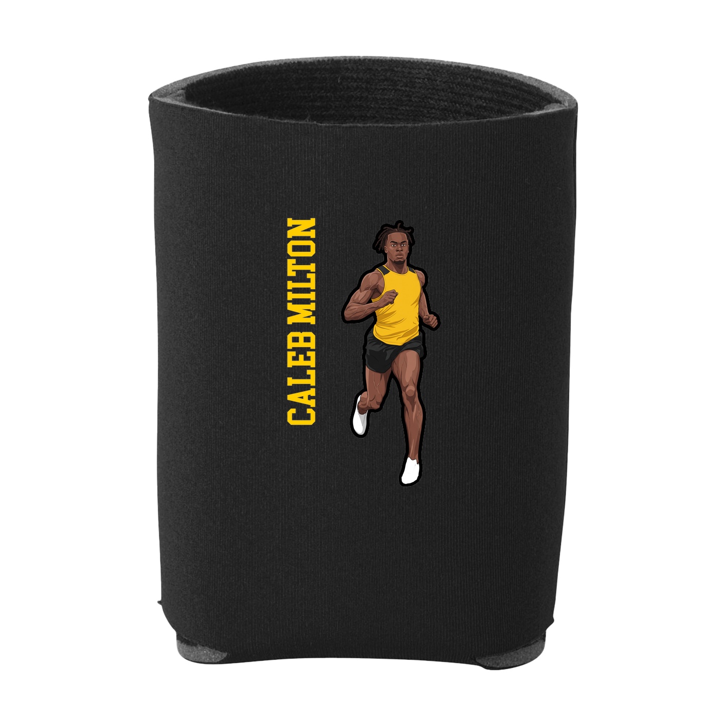 Can Holder — Name Vertical in Black