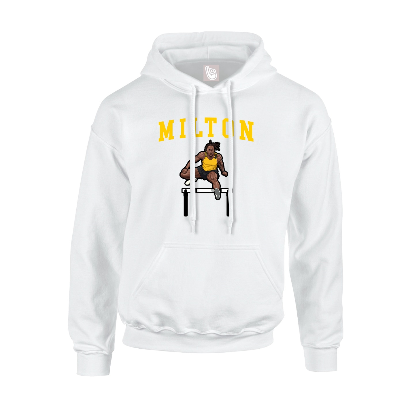 Hoodie — Shirsey in White