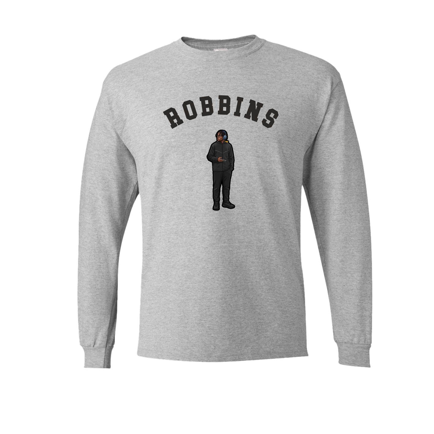 Long Sleeve Tee — Shirsey Arch in Grey