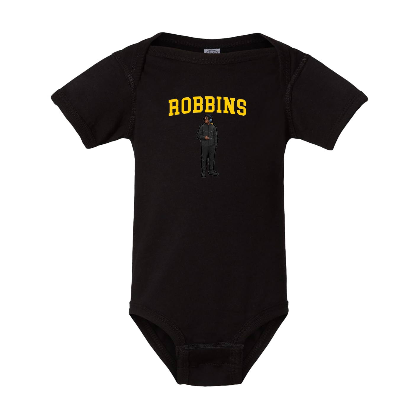 Baby Onesie — Shirsey in Black