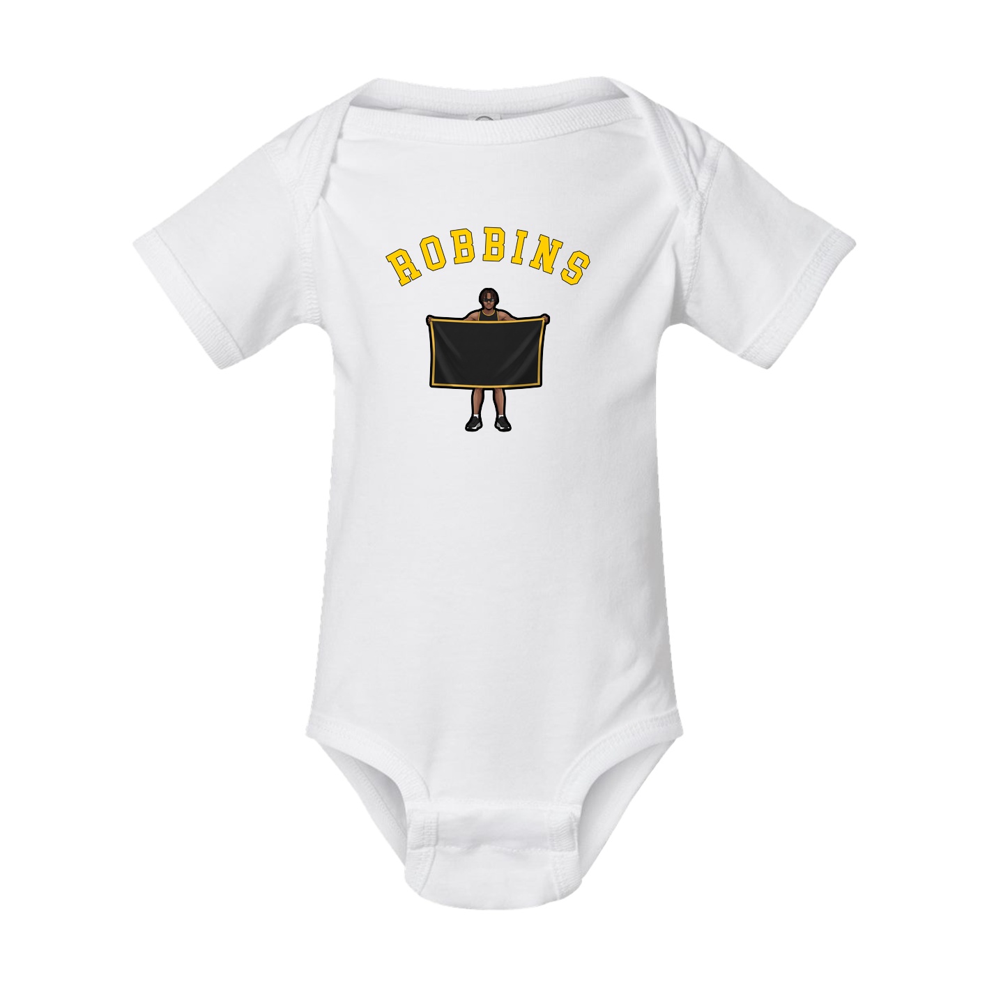 Baby Onesie — Shirsey Arch in White
