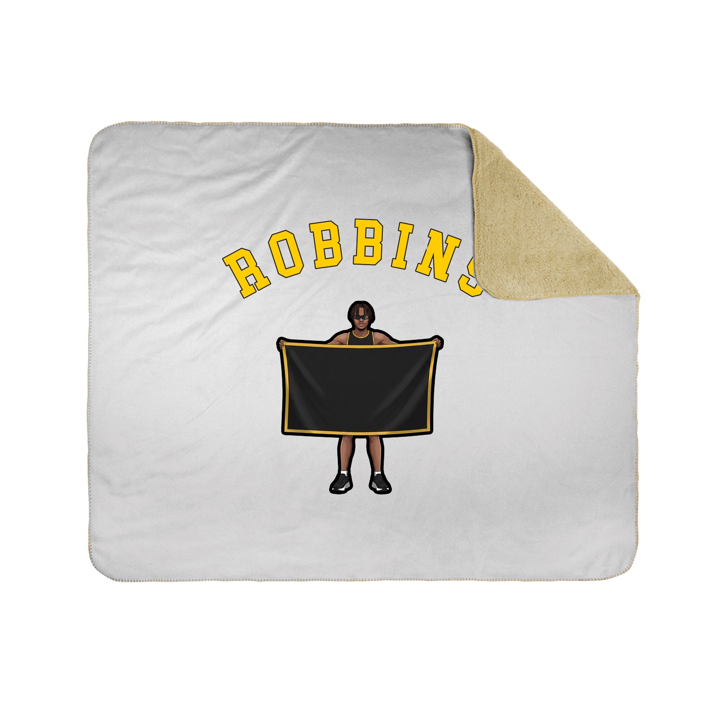 Throw Blanket — Shirsey Arch in White