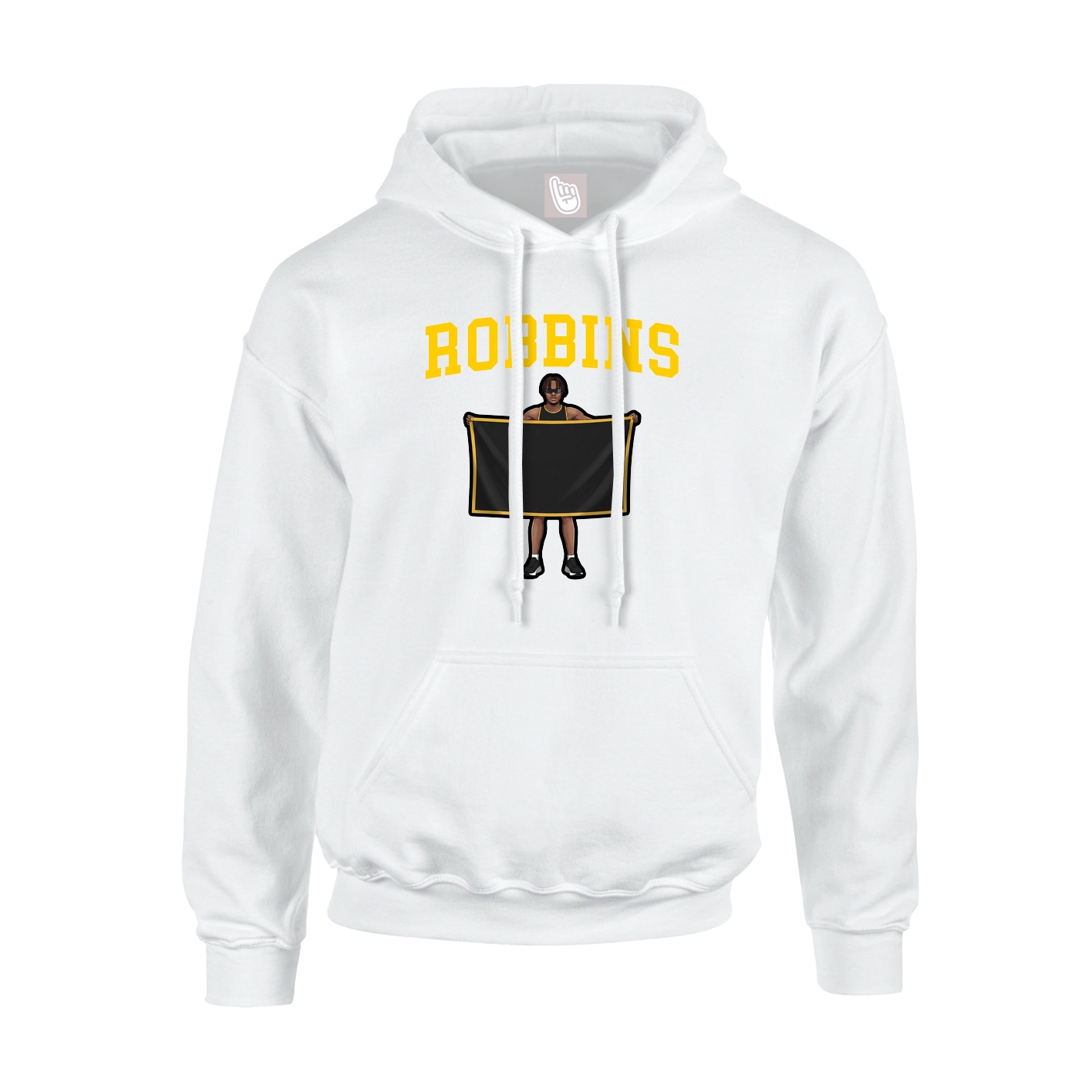 Youth Hoodie — Shirsey in White