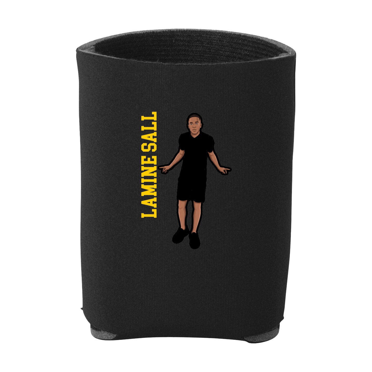 Can Holder — Name Vertical in Black