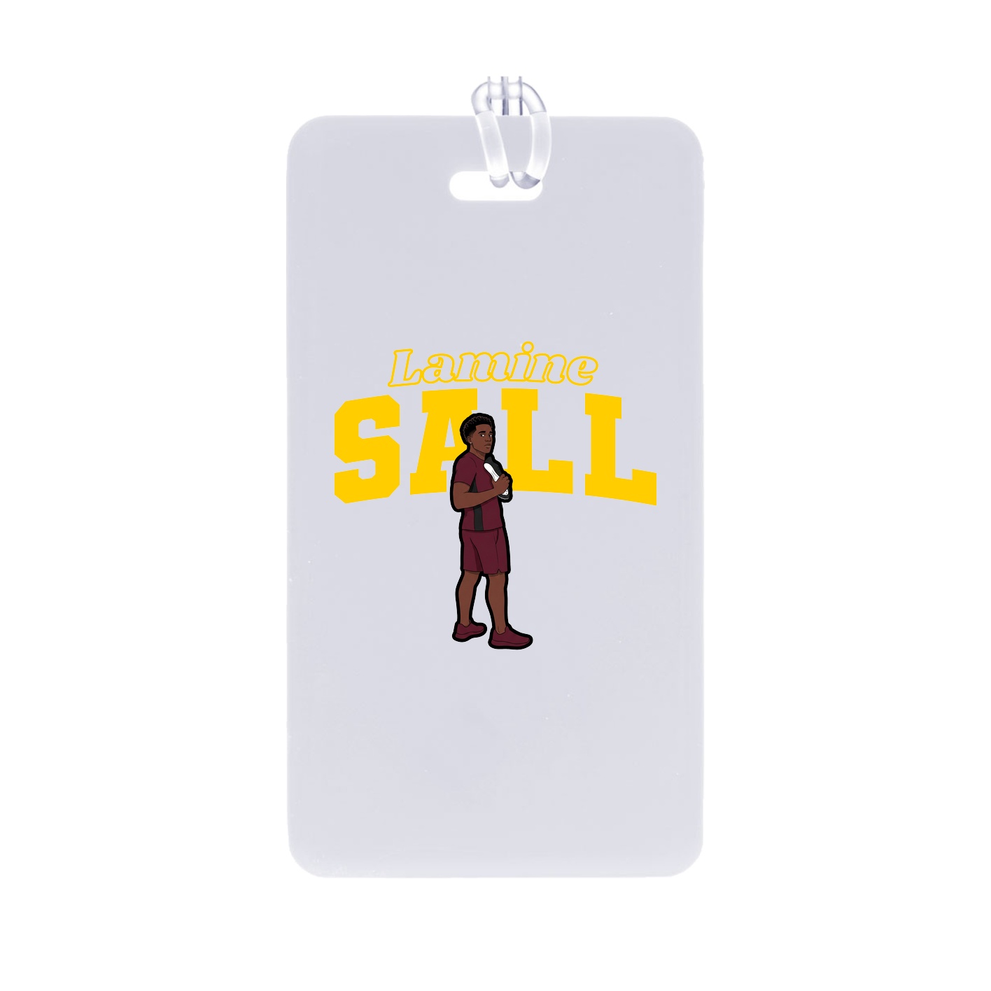 Bag Tag — Name Arch in Classic