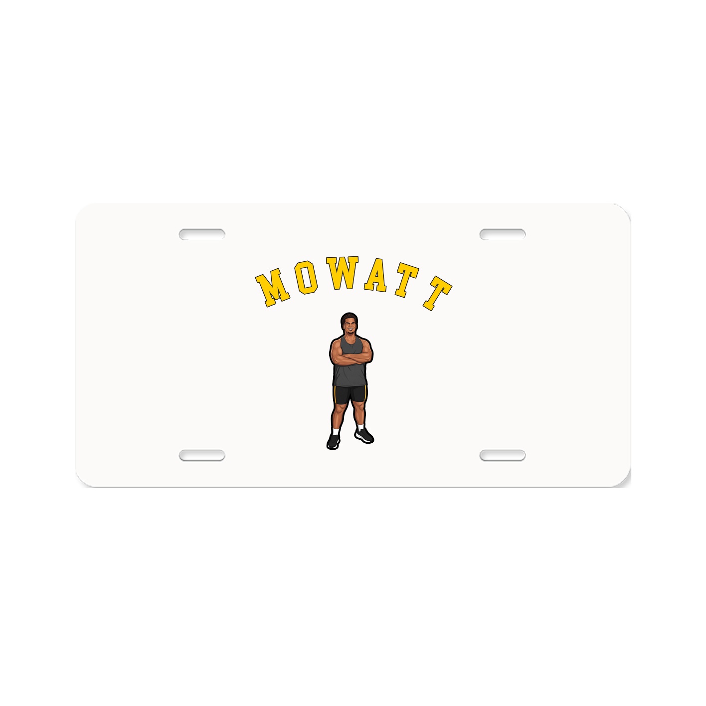 License Plate — Shirsey Arch in Classic