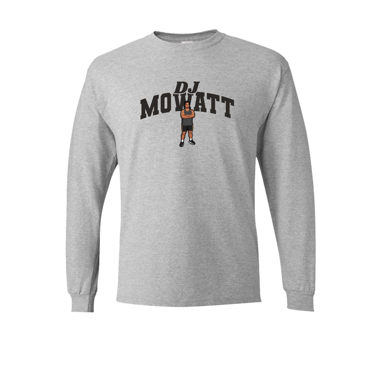 Long Sleeve Tee — Signature Arch in Grey