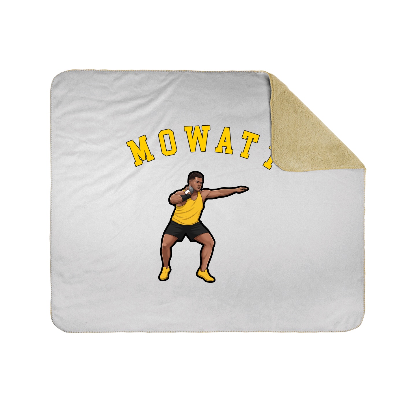 Throw Blanket — Shirsey Arch in White