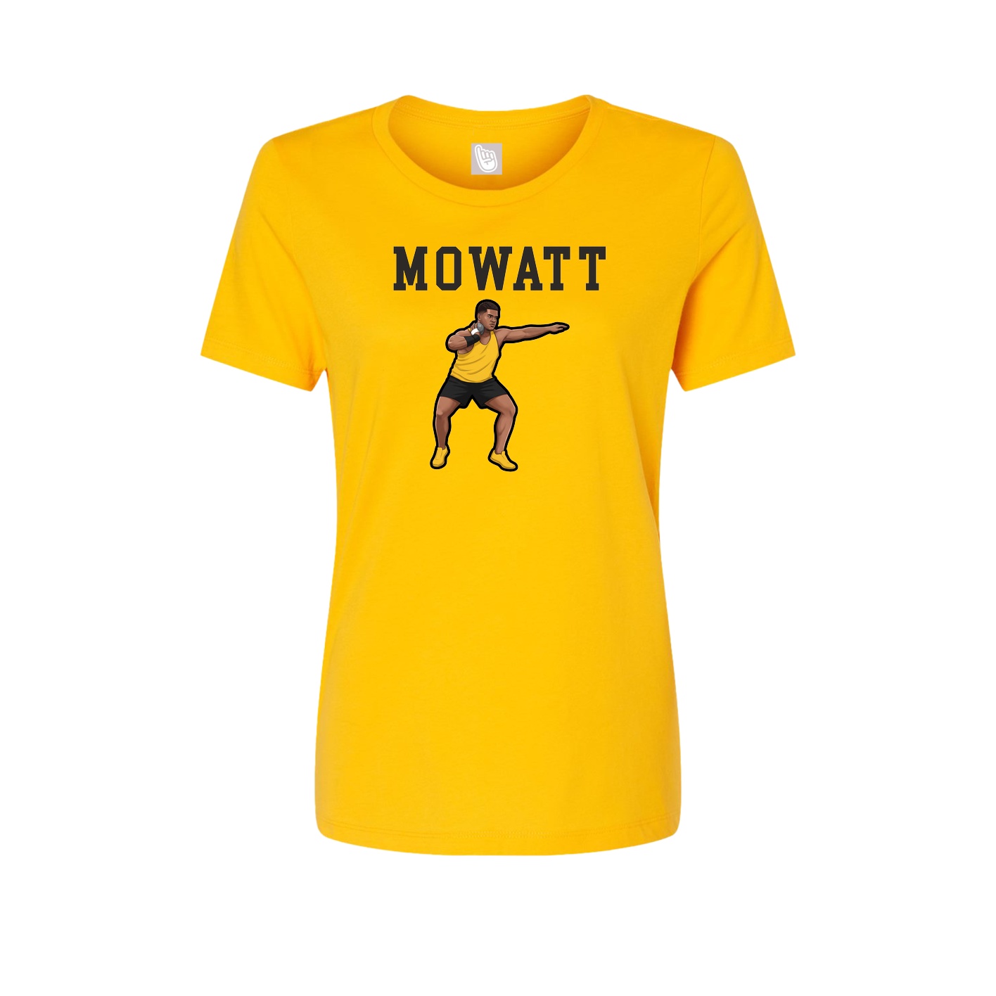 Fitted Women's Tee — Shirsey in Gold