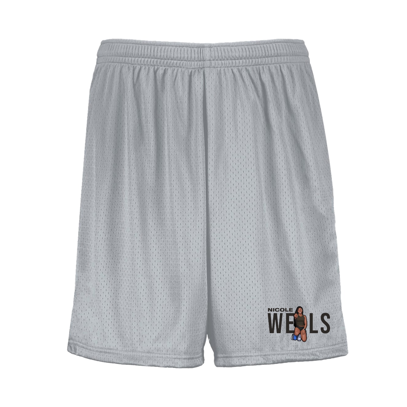 Shorts — Player Name in Silver
