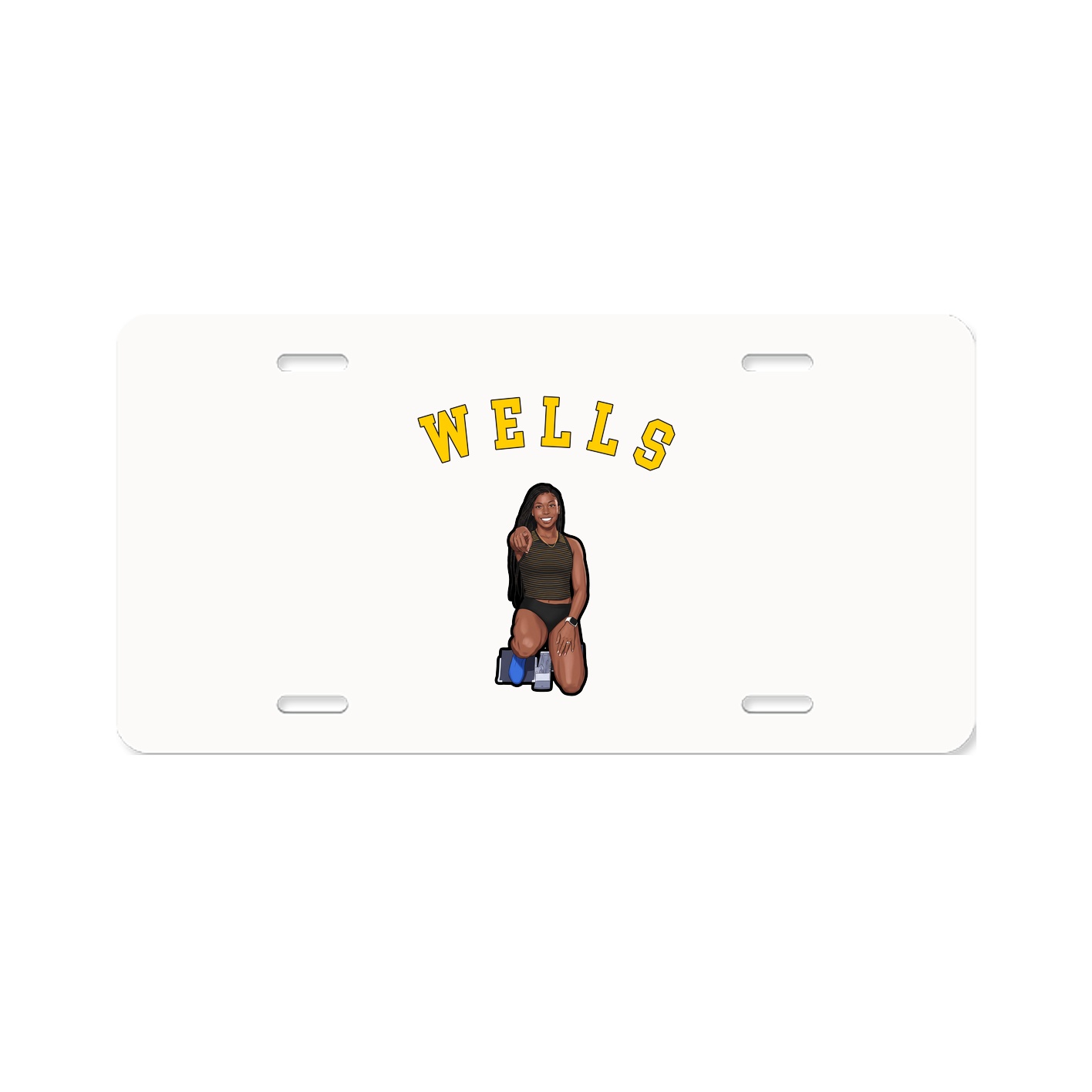 License Plate — Shirsey Arch in Classic