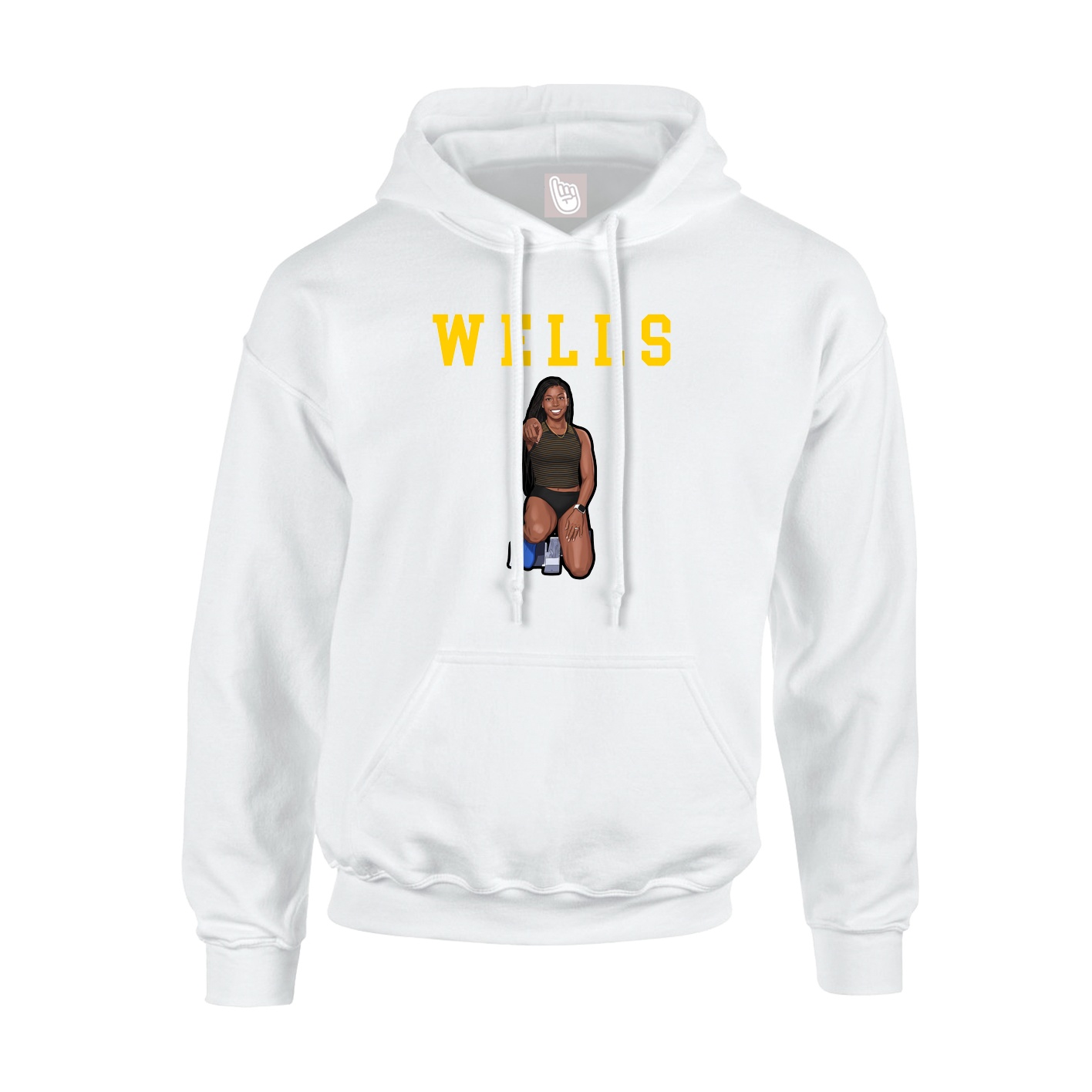 Youth Hoodie — Shirsey in White
