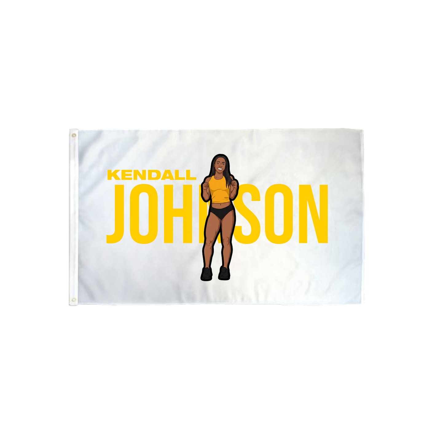 3x5 Flag — Player Name in Classic