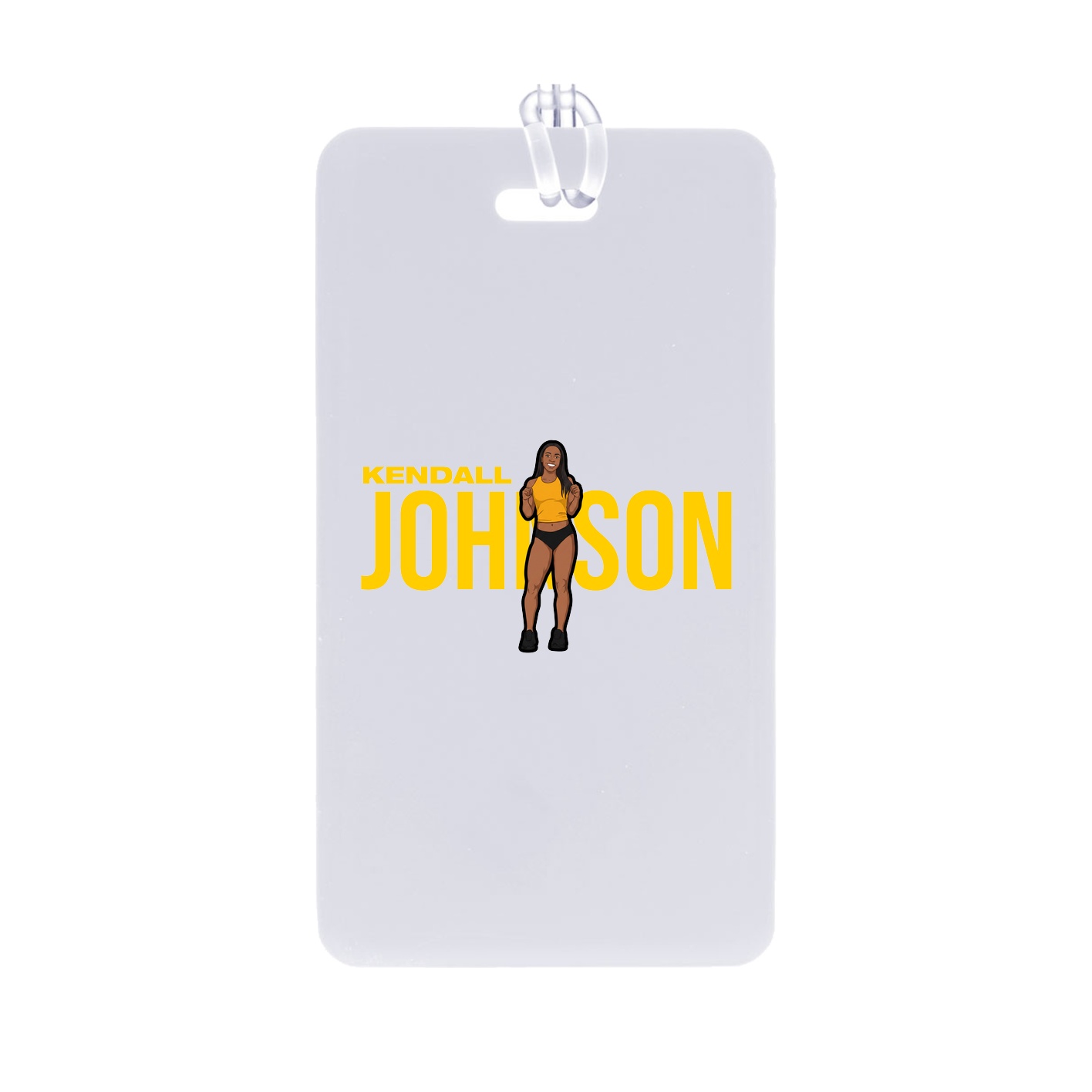 Bag Tag — Player Name in Classic