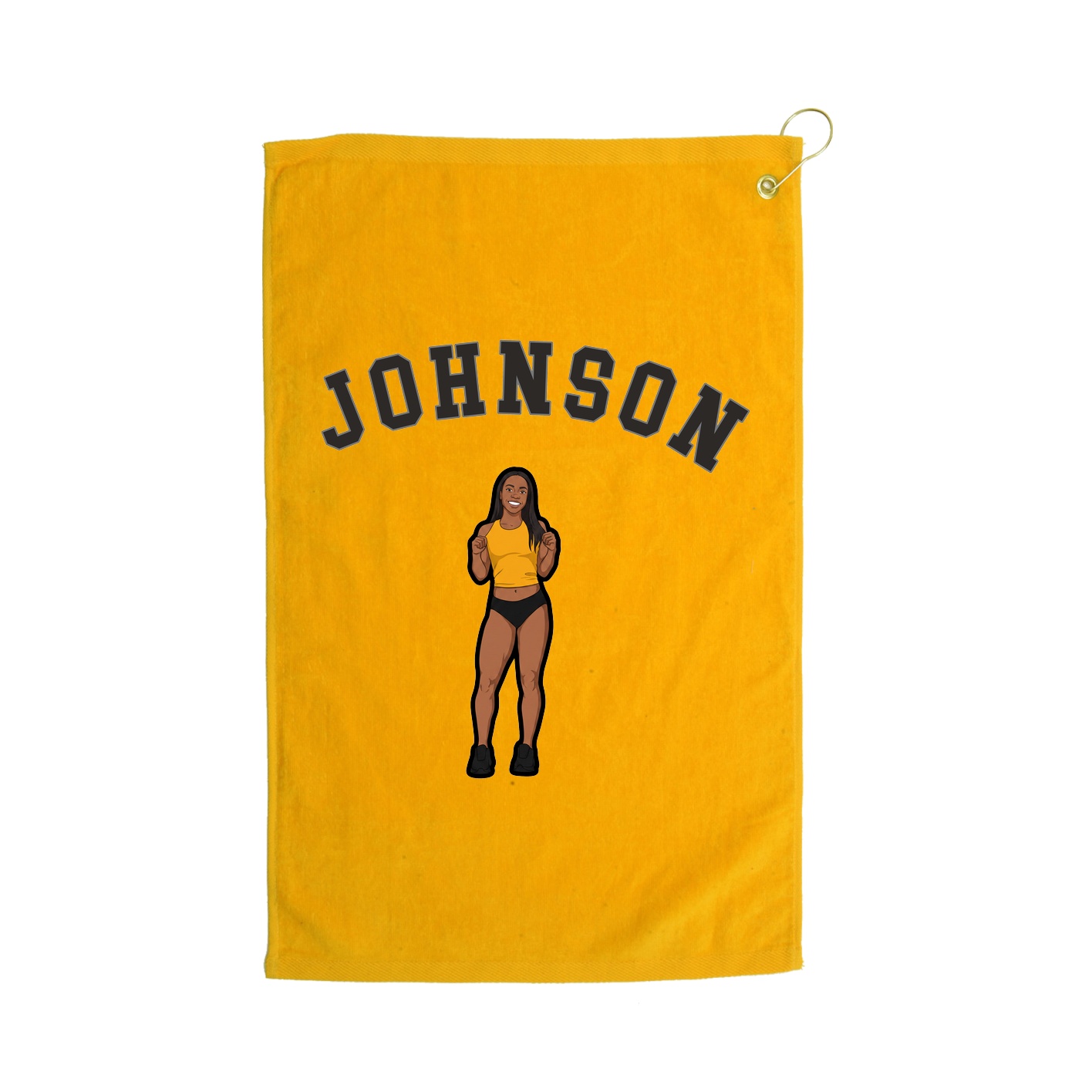 Golf Towel — Shirsey Arch in Gold