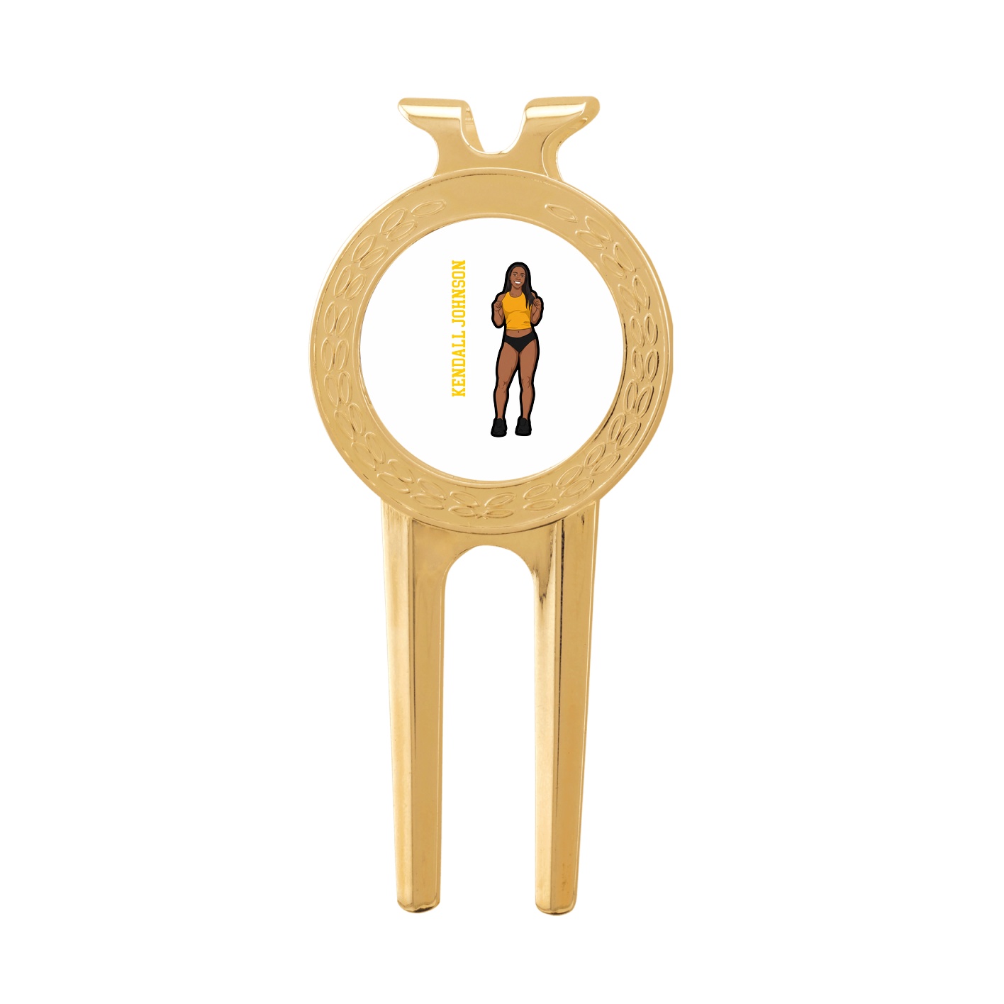Divot Tool with Ball Marker — Name Vertical in Classic