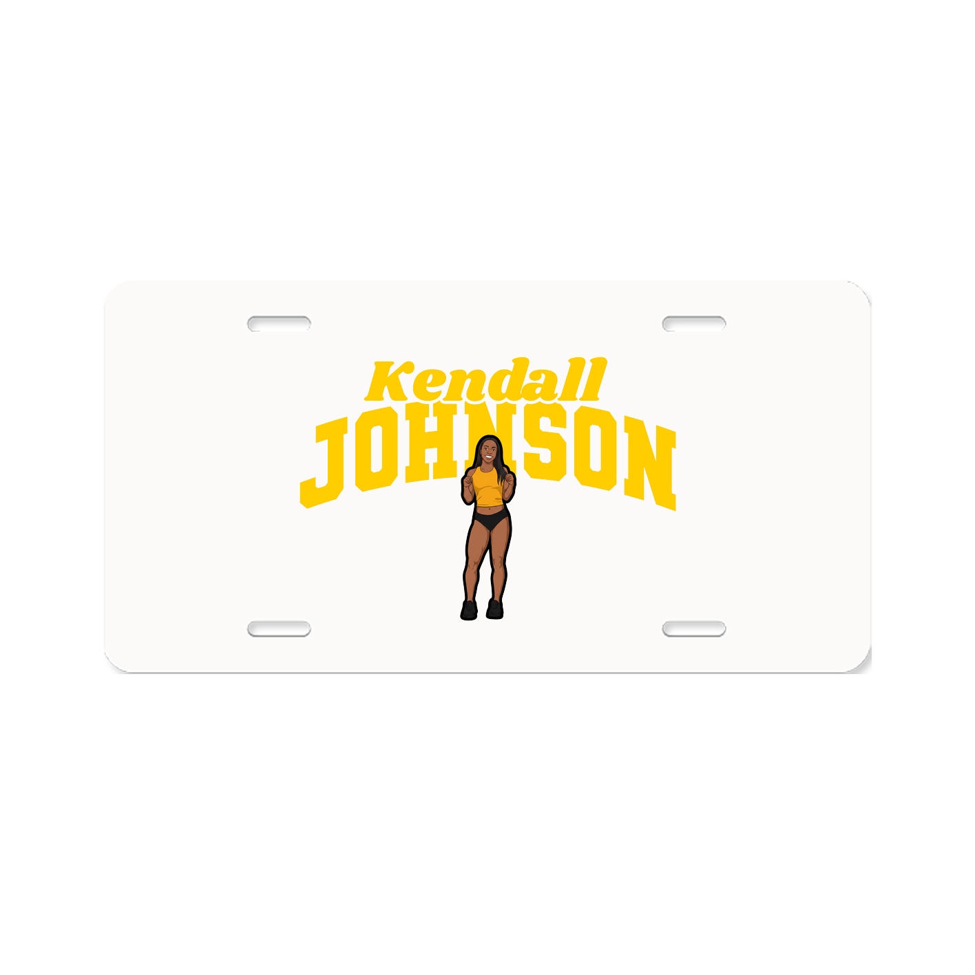 License Plate — Signature Arch in Classic