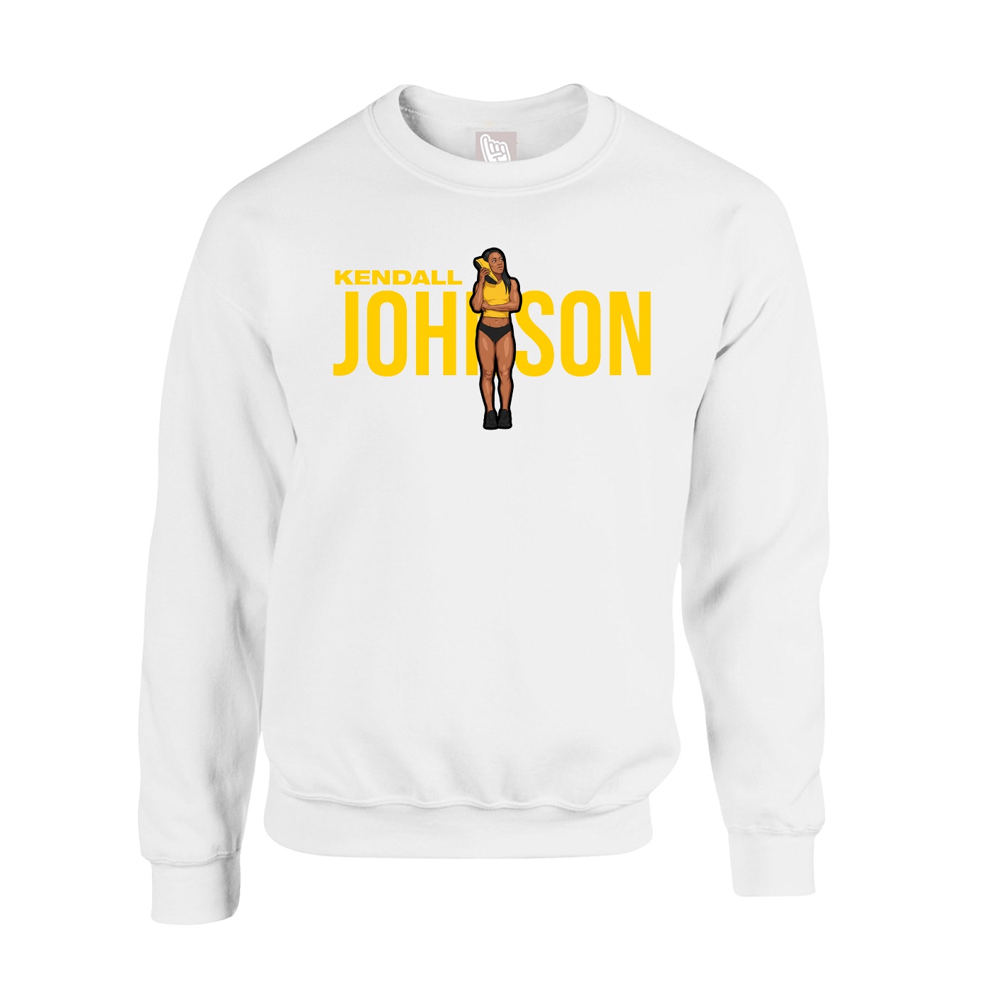 Fleece Crew — Player Name in White