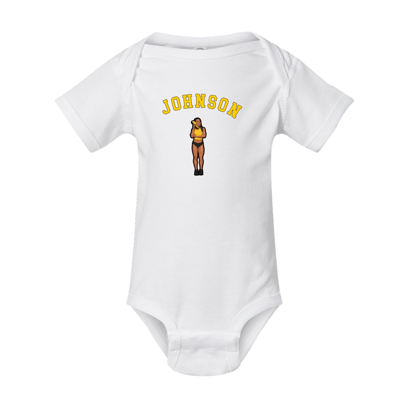 Baby Onesie — Shirsey Arch in White