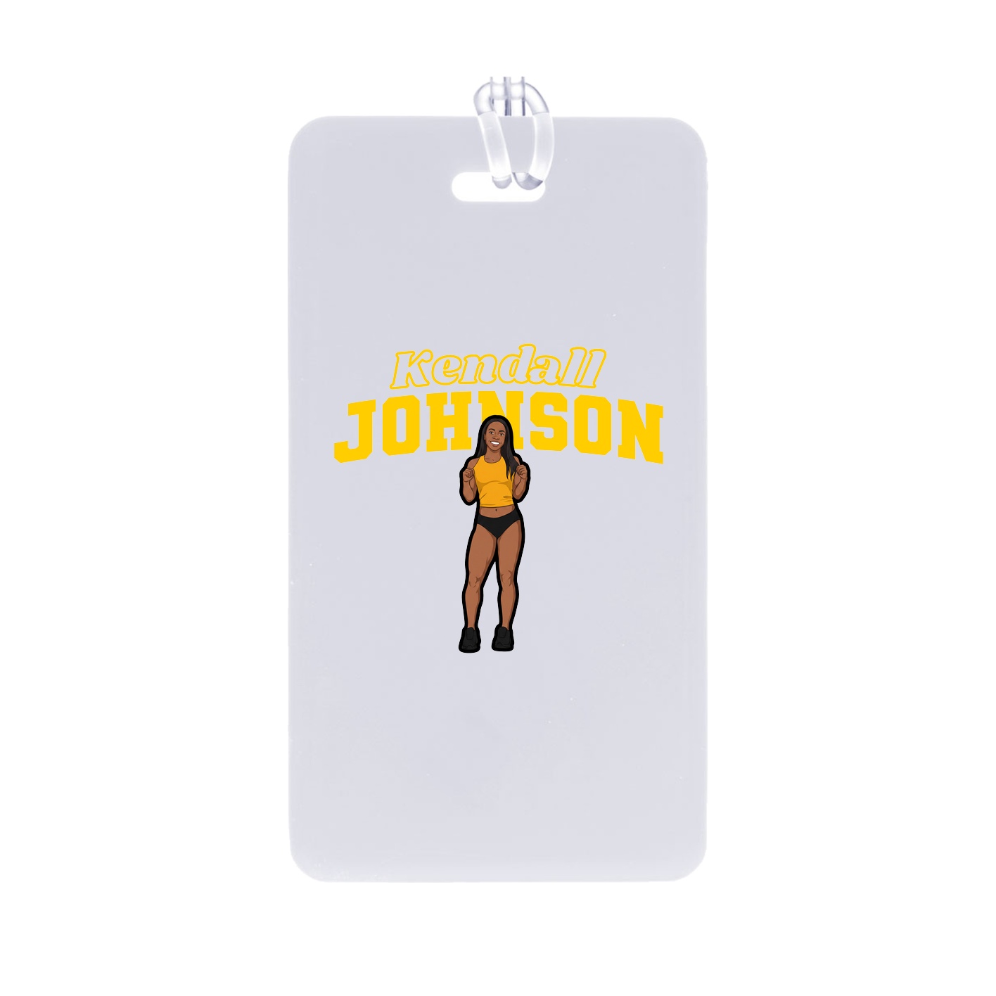 Bag Tag — Name Arch in Classic