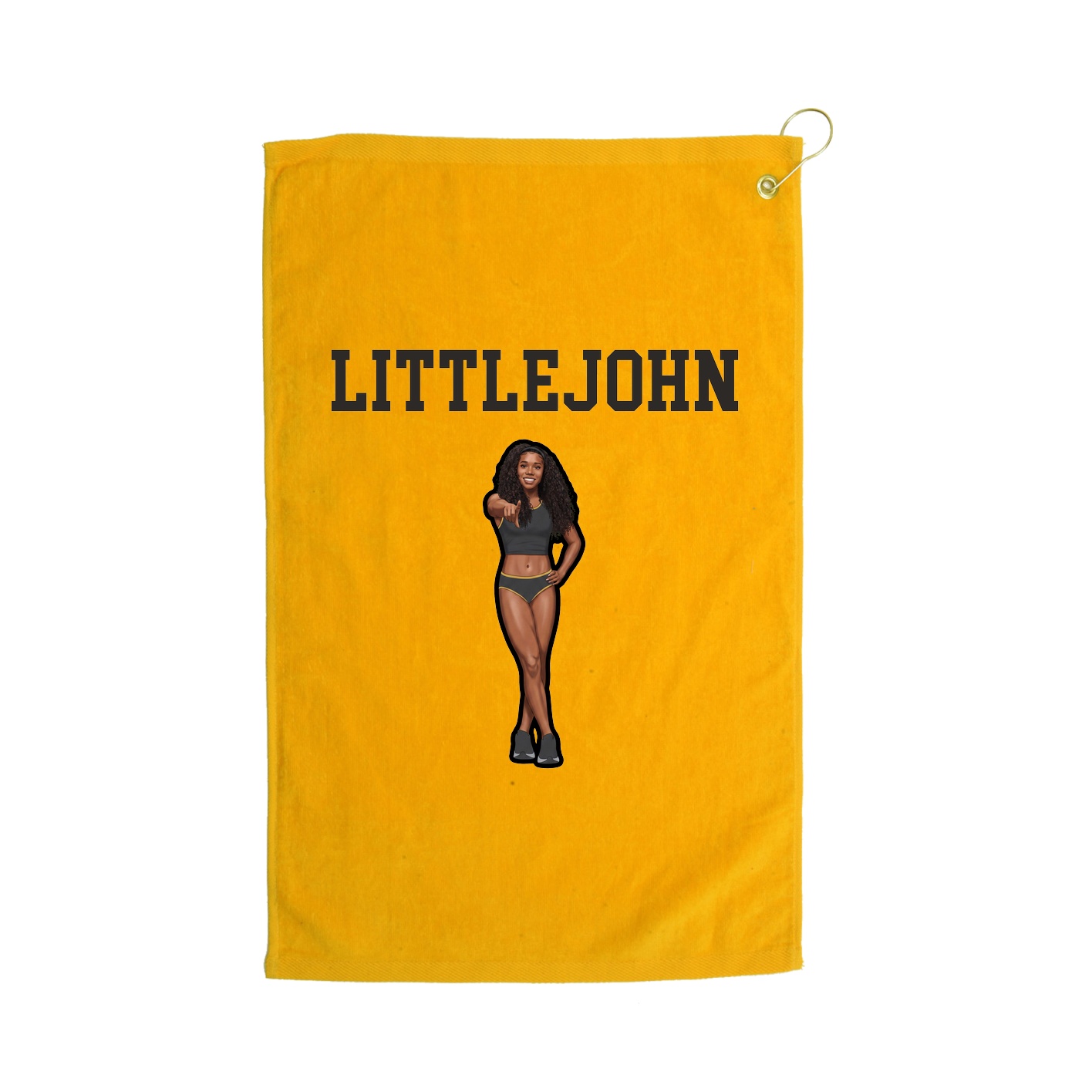 Golf Towel — Shirsey in Gold