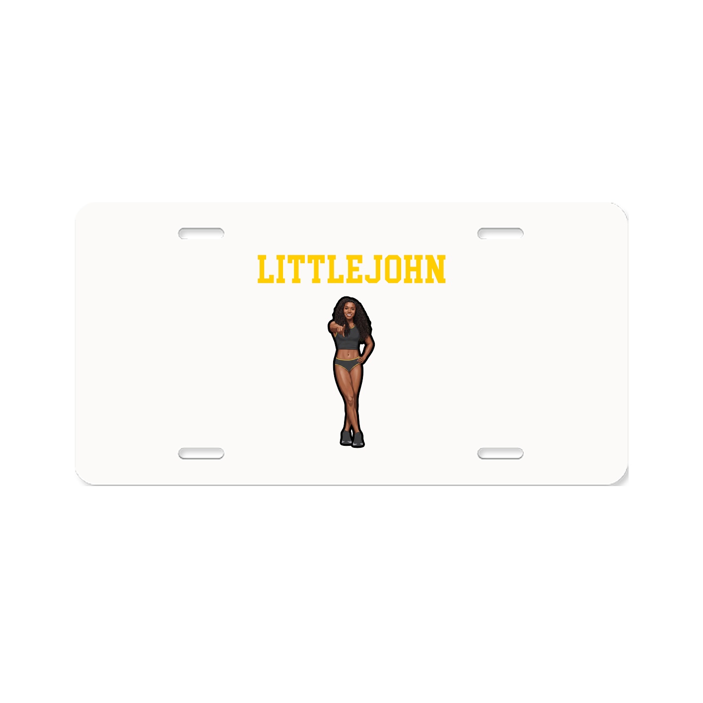 License Plate — Shirsey in Classic