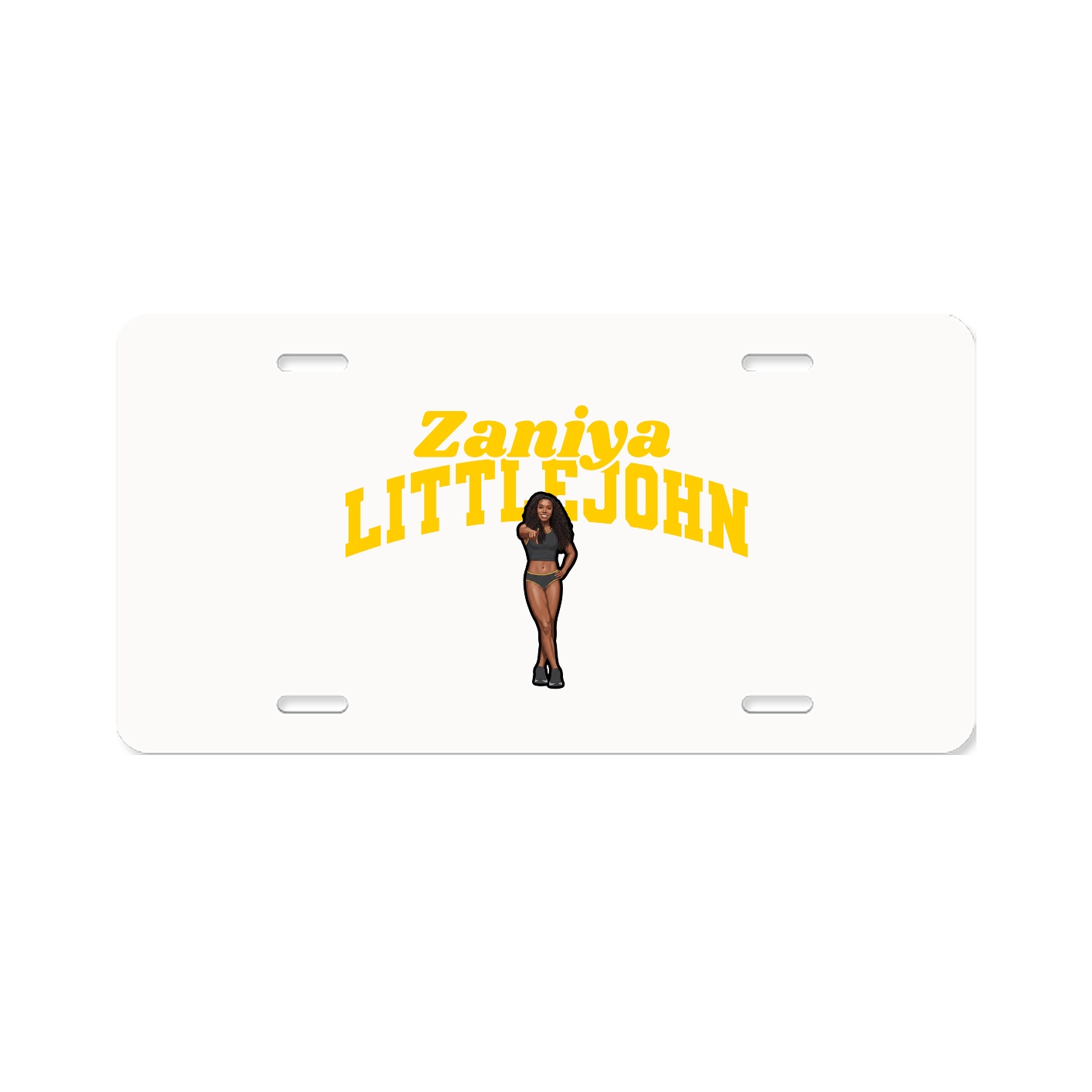 License Plate — Signature Arch in Classic